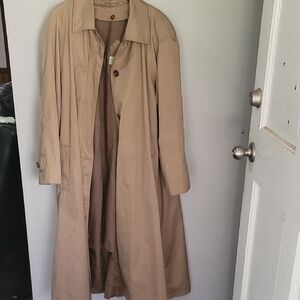 Worthington Tan Trench Coat - Long Men's Overcoat